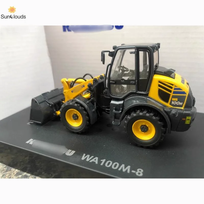 Колесный погрузчик вилочный модель игрушечного подарка литой под давлением