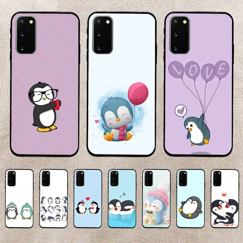 

Cute Lovely Penguin Cartoon Phone Case For Huawei Honor 10Lite 10i 20 8x 10 Funda 9lite 9xpro Back Coque