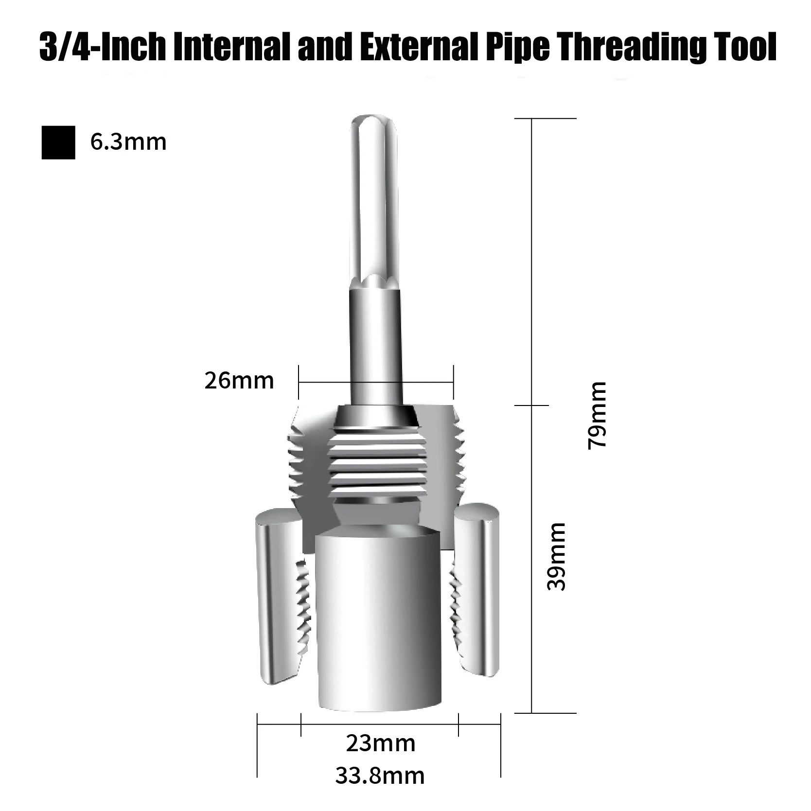 

SHENGMEIYU Нарезной станок для труб PPR/PVC 20/25 мм