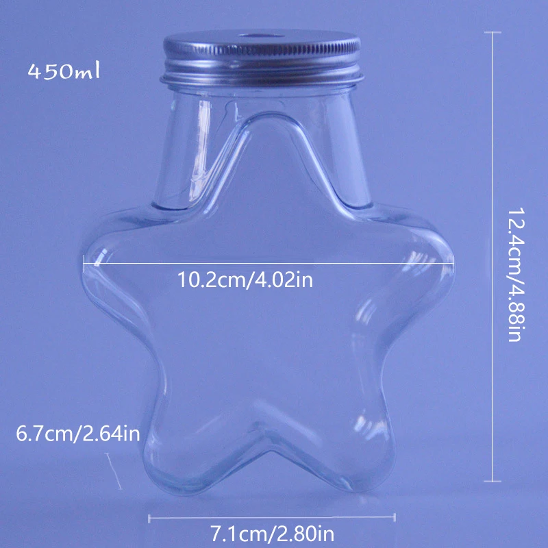 1 шт. одноразовый пластиковый колпачок для напитков 400 мл