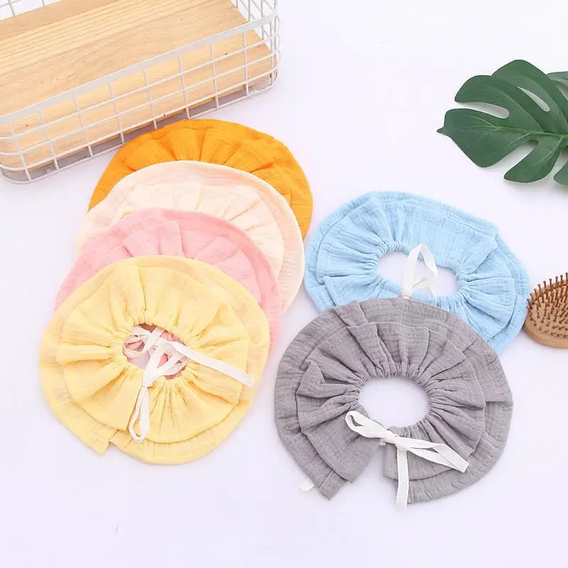 

Lotus Leaf Shaped Baby Bib Cotton Bibs for Boys and Girls Feeding Apron for Newborns Baby Stuff for Kids Babies Accessories Gift