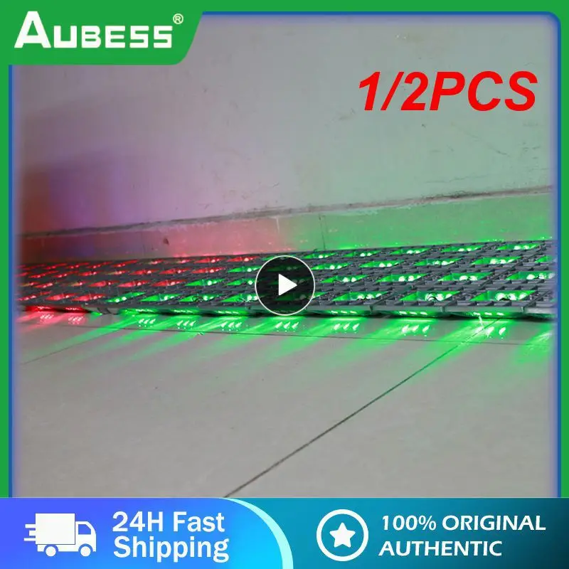 

1/2PCS Solar Powered Raised Road Stud Maker Pathway Deck Dock LED Steady Light