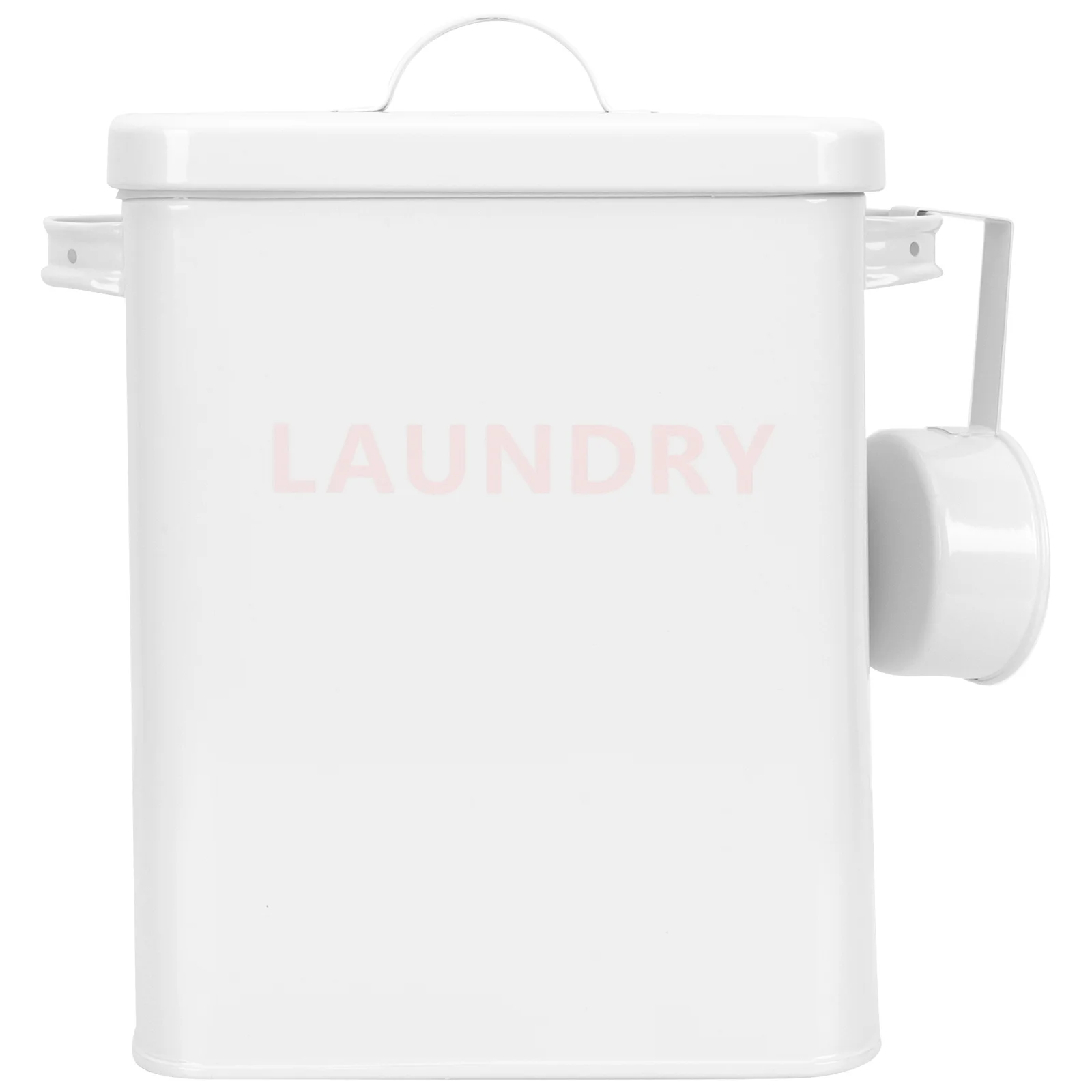 

Household Detergent Storage Box with Spoon Laundry Soap Powder Container
