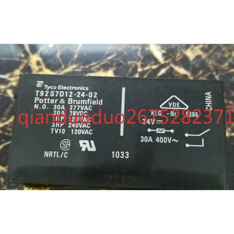 Фото T92S7D12-24 и -02 подходят для использования с 24-вольтовыми реле на частотных преобразователях Siemens. №4