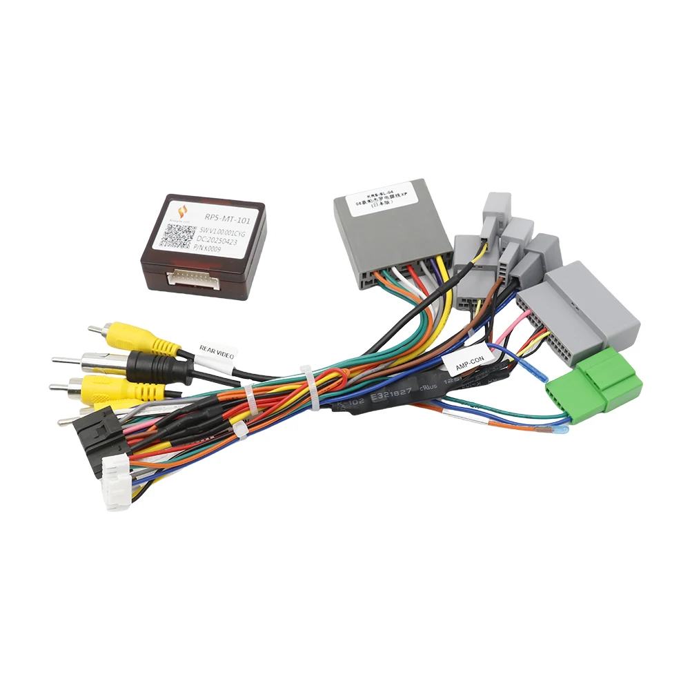 

16-контактный автомобильный жгут проводов, адаптер для Mitsubishi Pajero V97 V73 V60 ASX Outlander RP5-MT-101, декодер Canbus Box