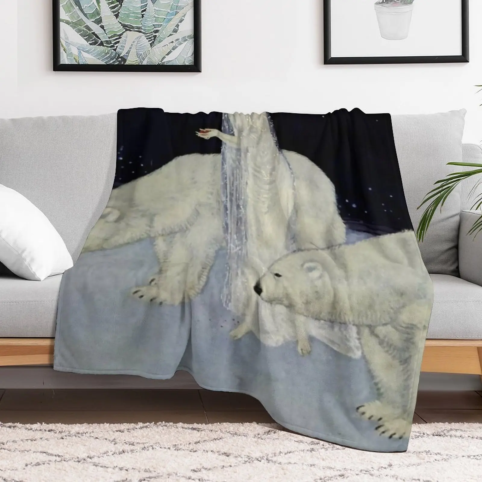 Одеяло Снежная королева от Edmund Dulac дизайнерские покрывала мягкие одеяла