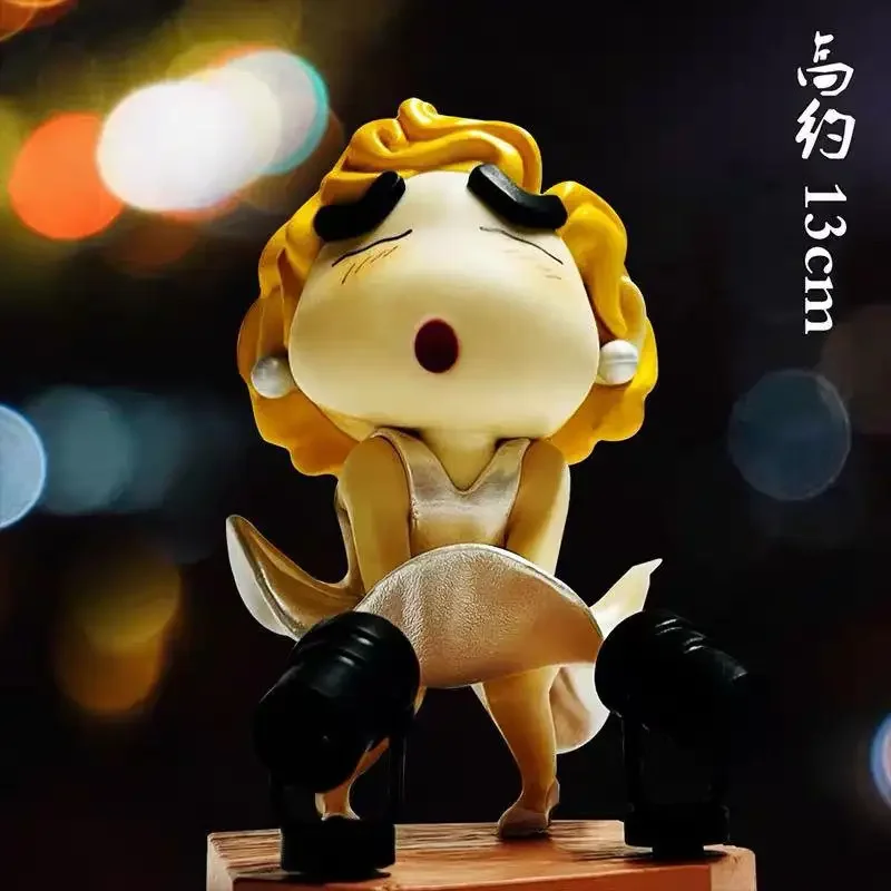 Kawaii Crayon Shin-Chans настольные игрушки с орнаментом модная игрушка мультяшная