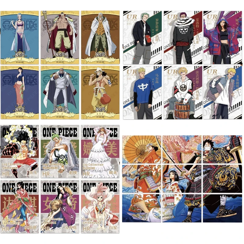 Фото Полная карта аниме ONE PIECE Nico Robin Zarbon Donquixote Doflamingo, подарок на Рождество, день рождения, детская игрушка, коллекционная карта №1