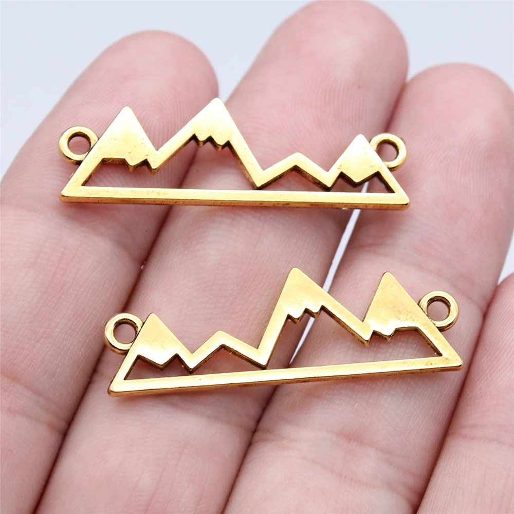 

10 шт., подвески WYSIWYG, 38x12 мм