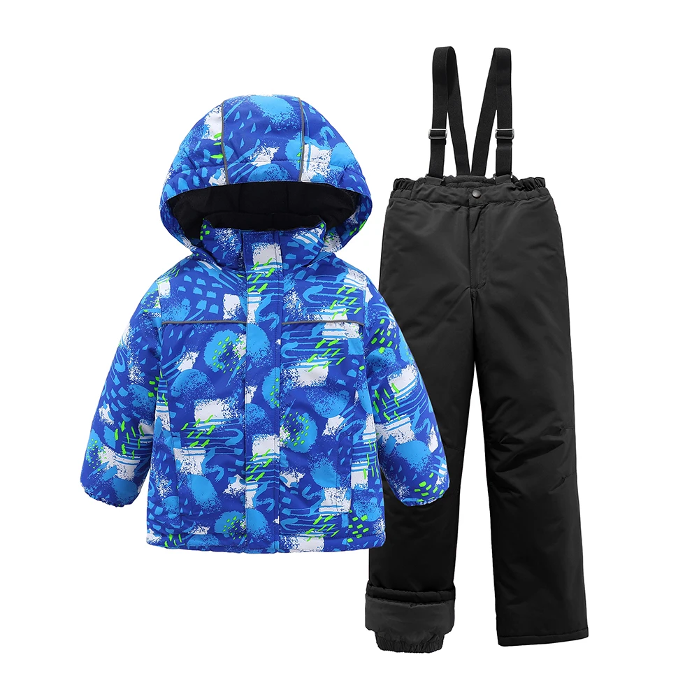

-30 Degrees 3-12T Kids Boys Girls Ski Suits Snowboard Suit Waterproof Windproof Children Clothes Winter Outdoor Sport Skiing Set
