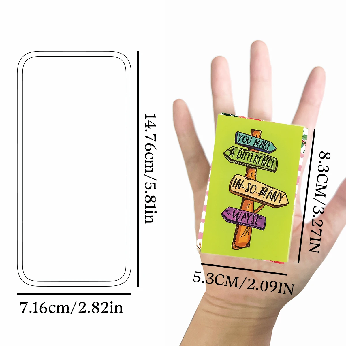 Набор из 72 мотивационных карточек