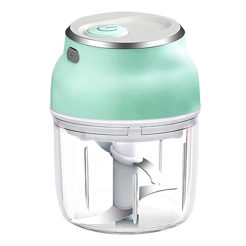 

Wireless Garlic Chopper, 230Ml Electric Mini Food Processor,Portable Vegetable Chopper For Garlic Onions Meat Fruits