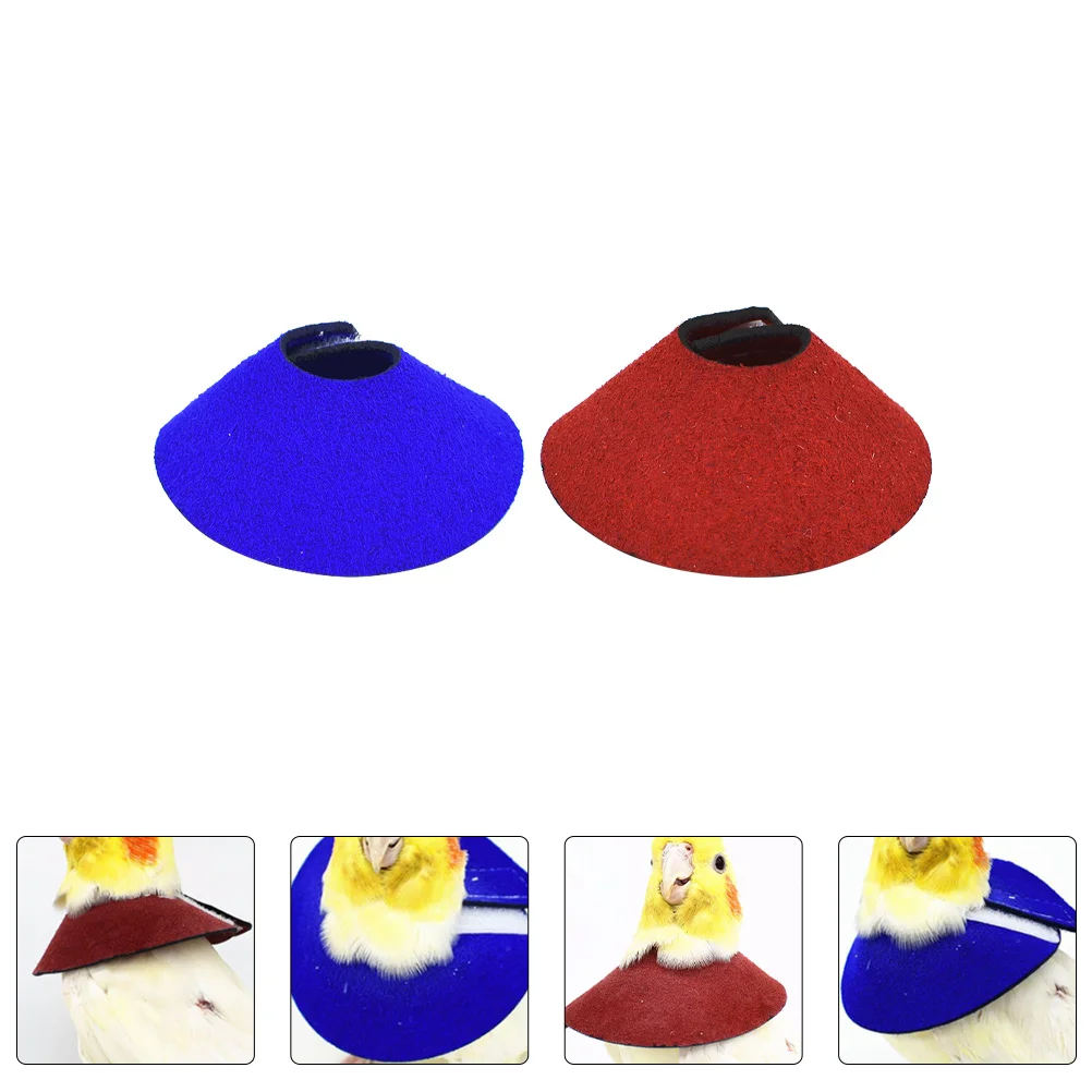 

Collar Bird Cone Parrot Recovery Neck Pet Birds Bite Lovebird Costume Anti Wear Cockatiel Neckwear Featherelizabethan Hamster