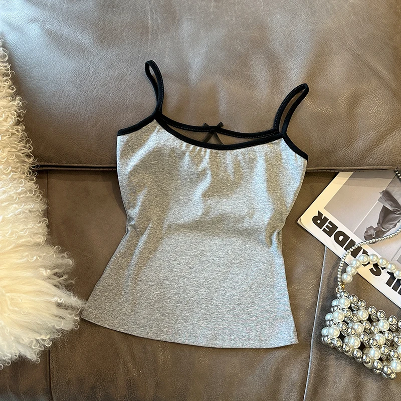 Новый женский топ на бретельках с мультяшным принтом Beau Back Sweet and Spicy Girl маленькая