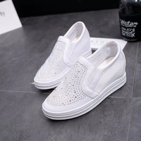 summer cloth shoes womens shoes lazy mesh small white shoes pearl mesh breathable