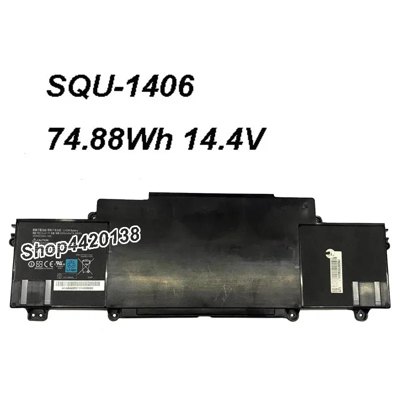 SQU-1406 5200 Вт · ч 14 4 мА 911 в Аккумулятор для ноутбука ThundeRobot 911-E1 911-S1 911-T1 911-T1a 911-T2 911GT м