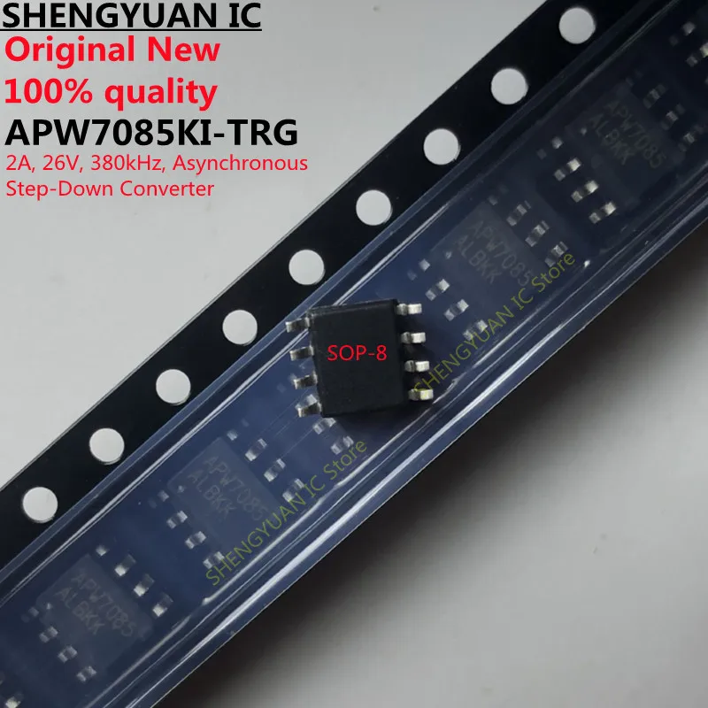 10-50 шт APW7085KI-TRG APW7085 SOP-8 APW7085KI-TRL APW7085KI 2A, 26V, 380kHz, асинхронный понижающий преобразователь 100% новый оригинал