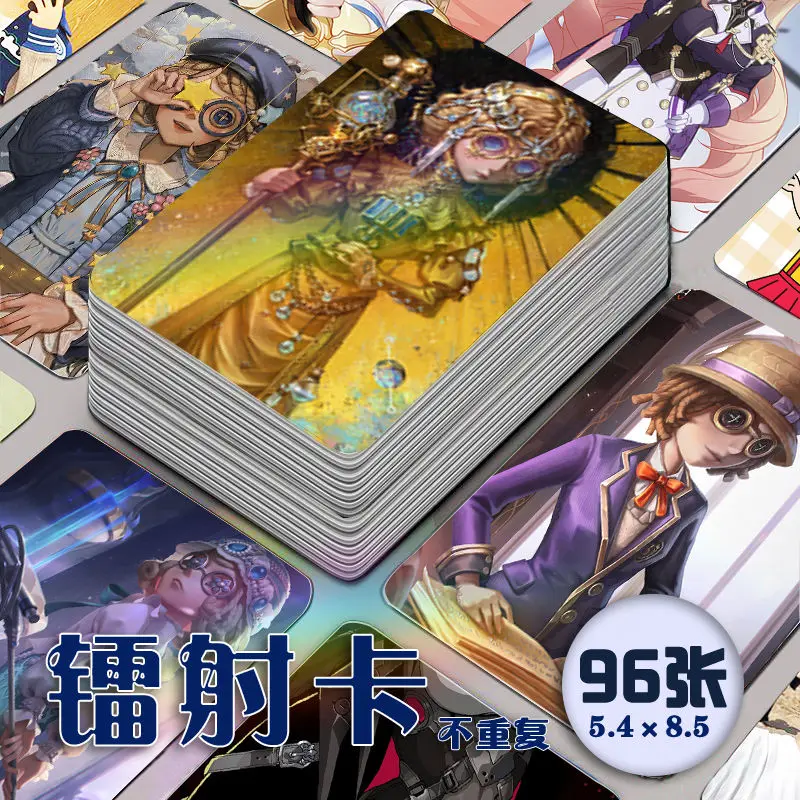 96 шт. Identity V аниме лазерная карта Хелена Адамс глаз разума косплей закругленные