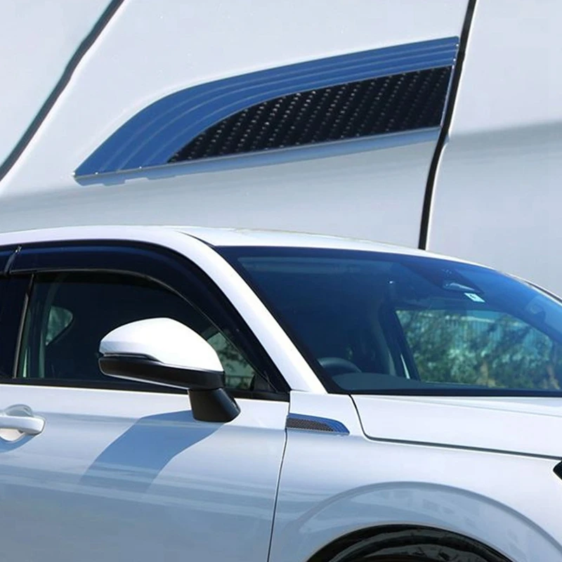 

Car Side Vent Fender Spoiler Side Air Flow Wing Fender Cover Trim For Honda HRV HR-V Vezel 2021 2022