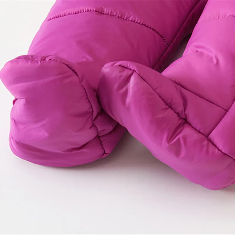 Осень-зима 2024 однотонное пальто с капюшоном для маленьких девочек женские теплые