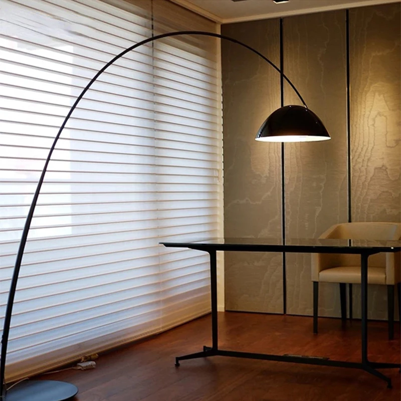

Nordic ins net red fishing lamp floor lamp design sense minimalist designer living room study vertical table lamp