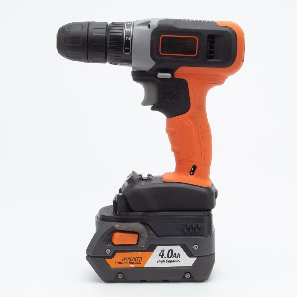 Адаптер аккумулятора для конвертера инструментов Ridgid AEG18v от лития BLACK +