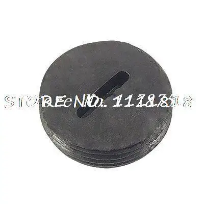 

10 Pcs Thread External Black Carbon Brush Holder Cap