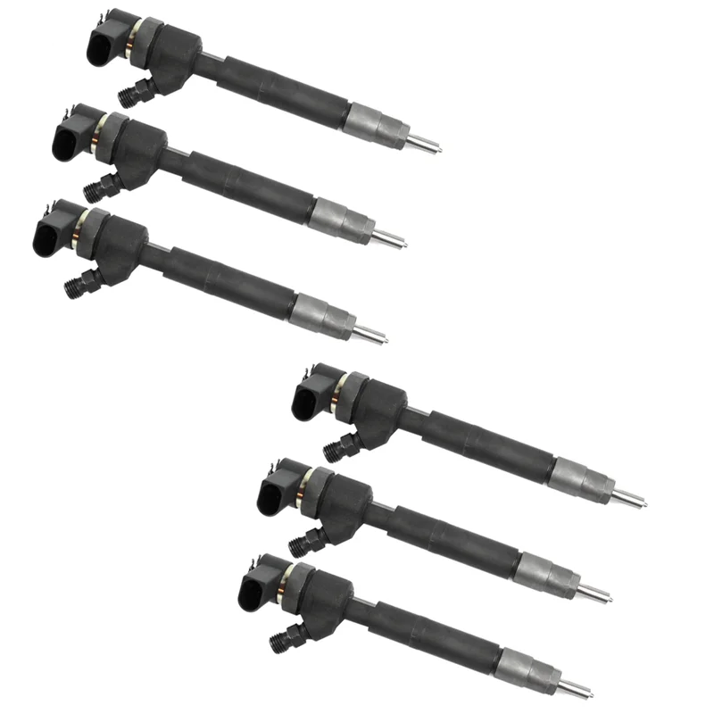 

6 шт. новый дизельный топливный инжектор для Mercedes Benz 05-06 W211 E320 3,2 OM648 CDI 0445110193/