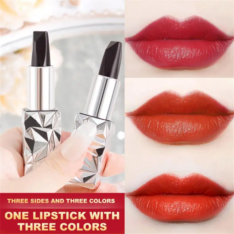 

Fog Face Color Lipstick Matte Waterproof Long Lasting Moisturizing Black Diamond Plumping Lips Makeup Female Luxurious Cosmetics