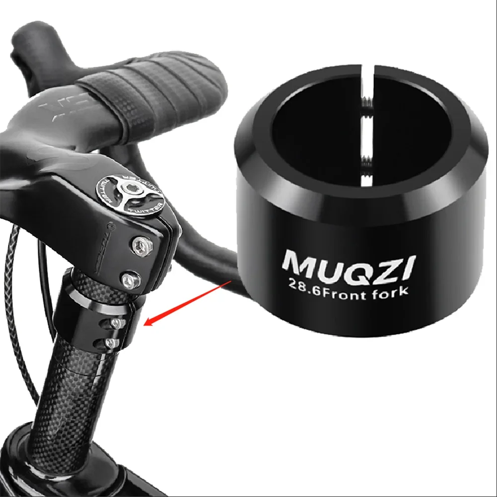 Przedłużacz wspornika roweru ze stopu aluminium Stały adapter Tłumik drgań do rowerów szosowych i górskich Akcesoria firmy SP...