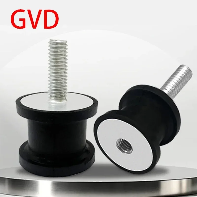 Амортизатор вибрации GVV GVD из резины с двойной резьбой M6 M8 для двигателя, вентилятора, насоса, компрессора, антивибрационная изоляция (art.: 3920db2a327d4) - 3920db2a327d4
