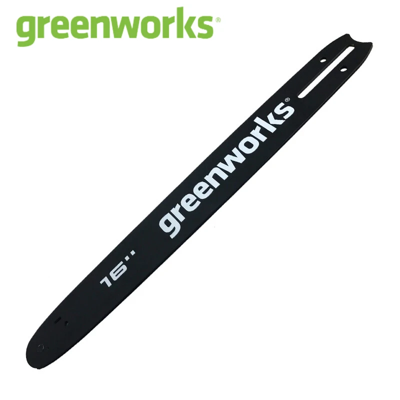 Greenworks 40В 16-дюймовая направляющая цепной пилы, пластина для цепной пилы, направляющая пила, аксессуары для садового оборудования
