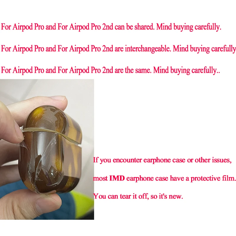 Чехол для наушников airpods pro или pro2 4 1 2 3 чехол imd с собакой и пингвином беспроводная