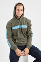 trendyol men s regular fit hooded sweatshirt tmnaw22sw0145