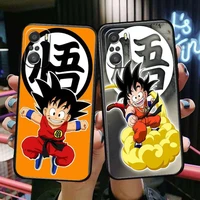kid goku dragon ball for xiaomi redmi note 10s 10 9t 9s 9 8t 8 7s 7 6 5a 5 pro max soft black phone case