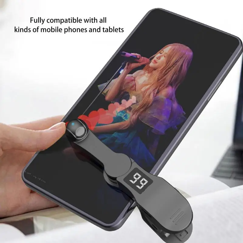 

Screen Auto Clicker For Smart Phone Apps Video Live Streaming Gadget Smartphone Game Screen Touch Tripods Tapper Practical