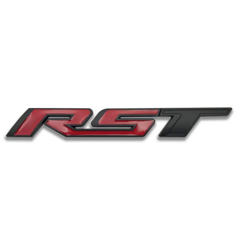 

Новый дизайн RST Стайлинг для Chevrolet Tahoe Premier Silverado RST багажник Боковая дверь передняя решетка значок наклейка автомобильные аксессуары