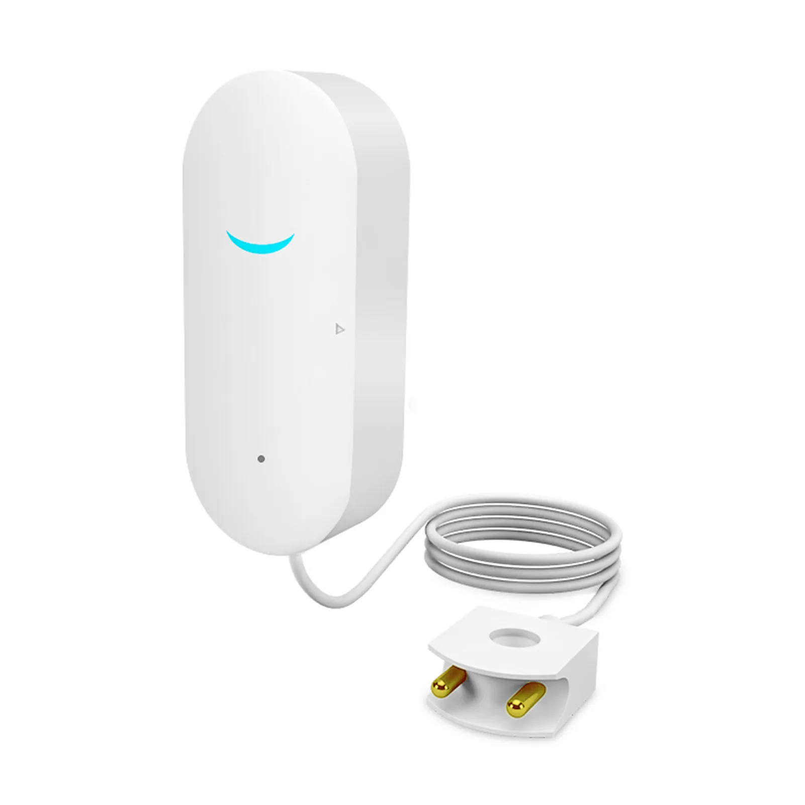 

Wifi Water Sensor Smart Water Leak Detector Tuya App Free Remote Monitoring Remote Notification For Laundry Basement Kitchen