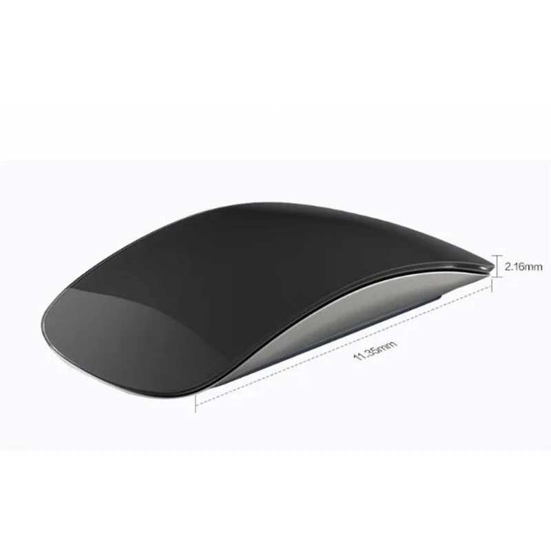 Фото Беспроводная сенсорная мышь Miaokong Touch с двойным Bluetooth 5.0, бесшумная, эргономичная, для дома, офиса, путешествий, ноутбука, настольного компьютера №4