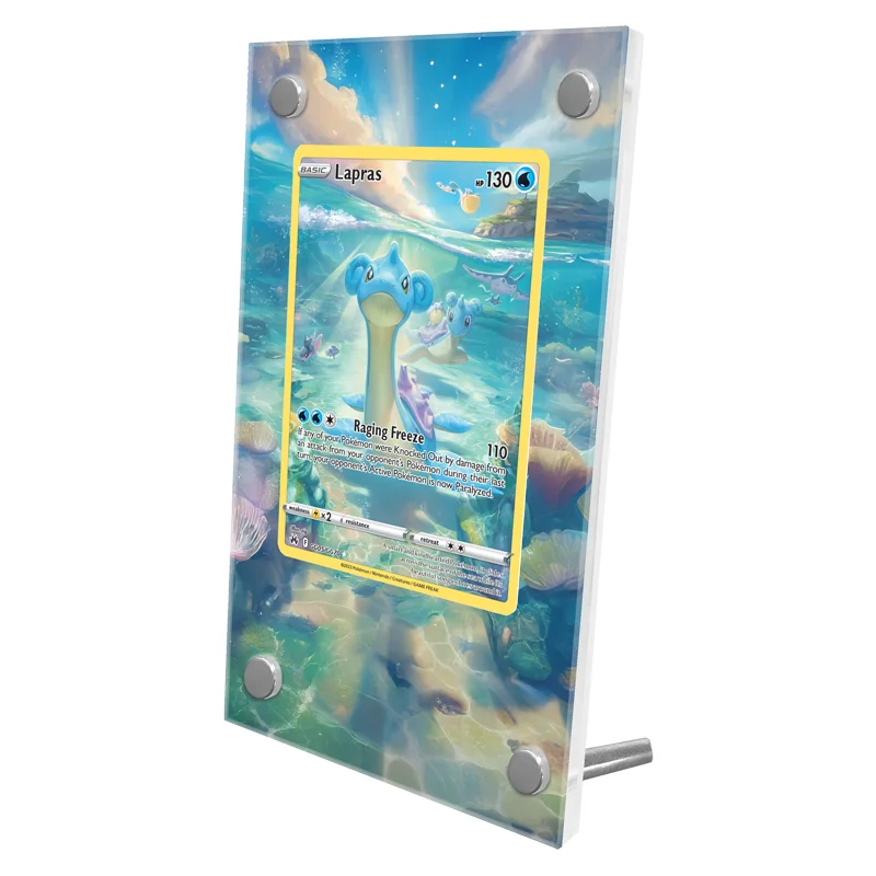Карты с покемонами, кирпич PTCG Lapras Keldeo Electivire Dialga Entei Raikou, аниме-игра, подарок, акриловый защитный чехол, игрушка «сделай сам» (art.: 3920cdc45919a) - 3920cdc45919a
