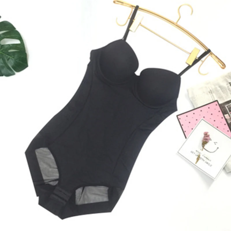 

Shapewear Bodysuits Underwear Slimming Bodys Women Sexy Bodysuit Body Shaper Lingerie Black Trimmer Modeling Strap