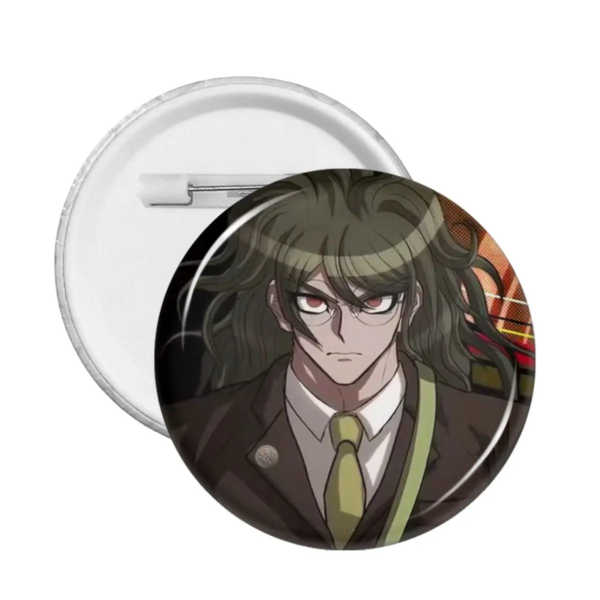 

Аминовые булавки, милый значок на воротник для сумки, значки Danganronpa, броши 59 мм, ювелирные аксессуары, подарок