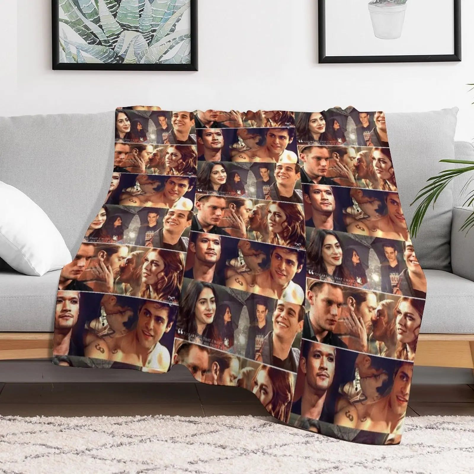 Clace Malec Sizzy Фланелевое покрывало для сна