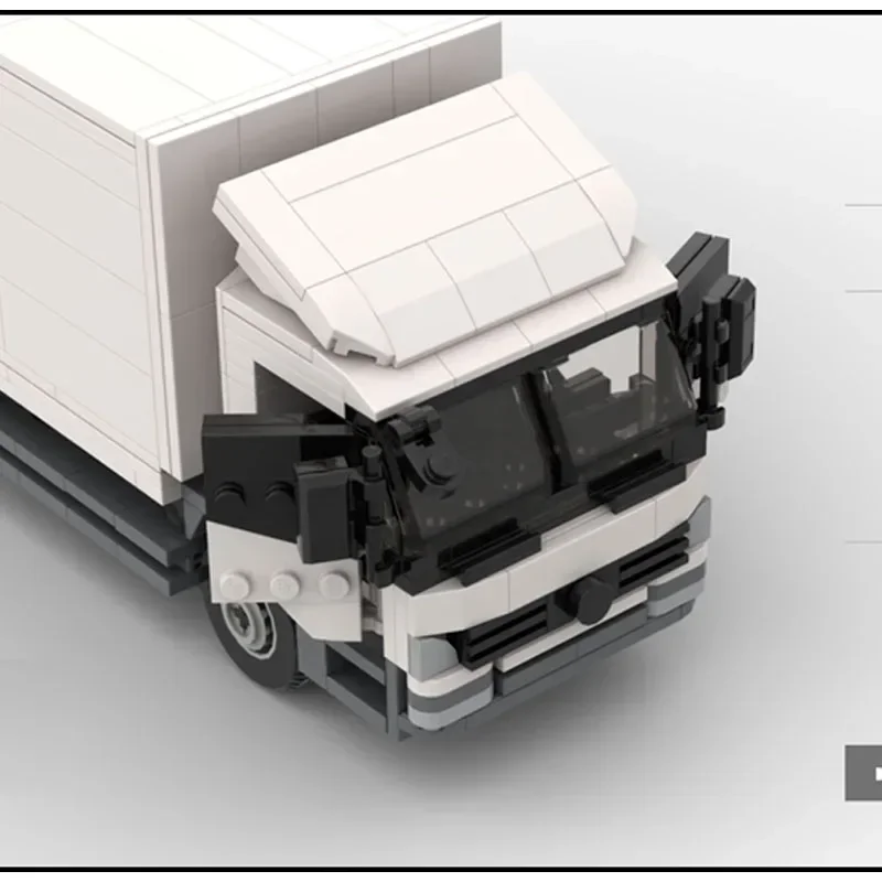 MOC Speed Champion MOC-134268 автомобиль игрушечный строительный блок модель 769 шт. белого