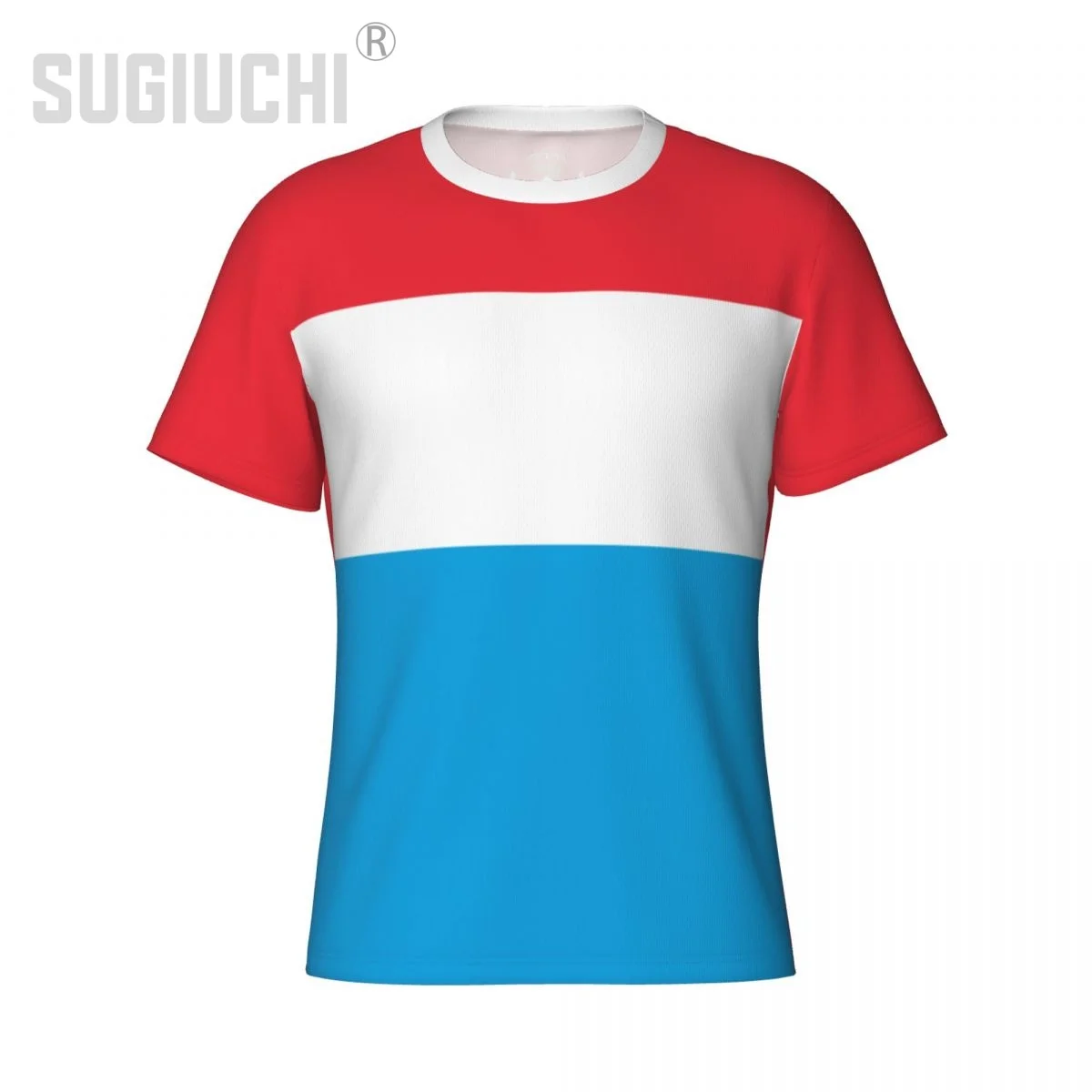 Tight Sports T-shirt Luxembourg Flag Luxemburgues 3D For Men Women Tees jersey Clothes Soccer Football Fans Patriotic T shirt