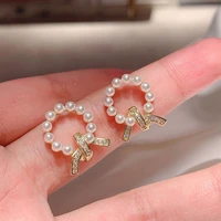 high sense pearl earrings 2021 new trendy temperament fashion all match earrings for women jewelry chinese fashion
