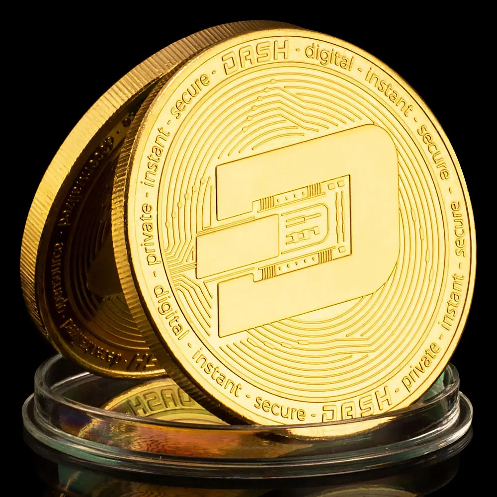 Коллекционная пластина DASH Coin