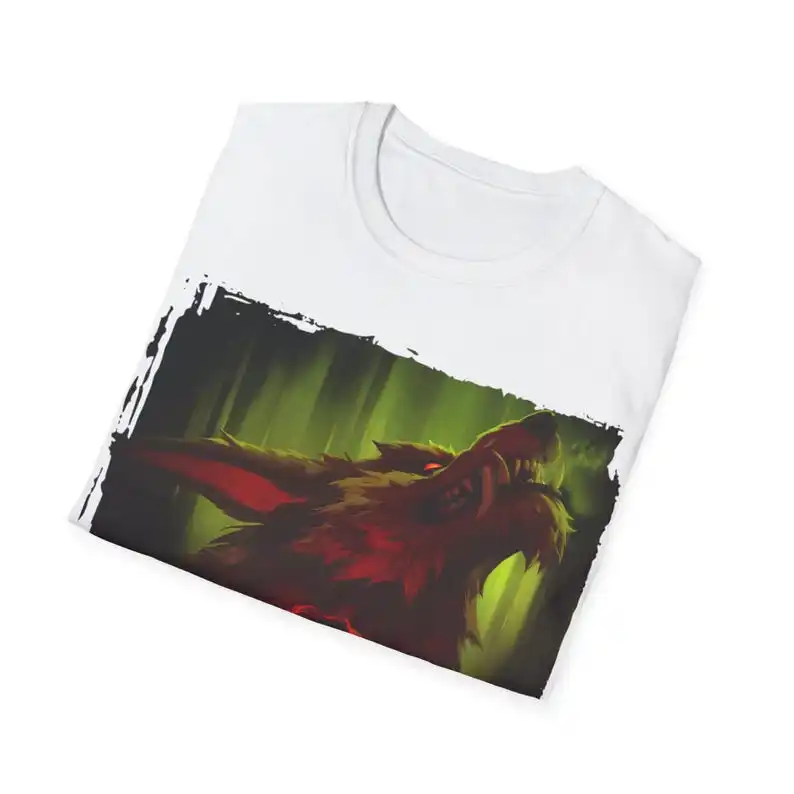 Игровая рубашка унисекс. Футболка Ambessa and Warwick / Softstyle