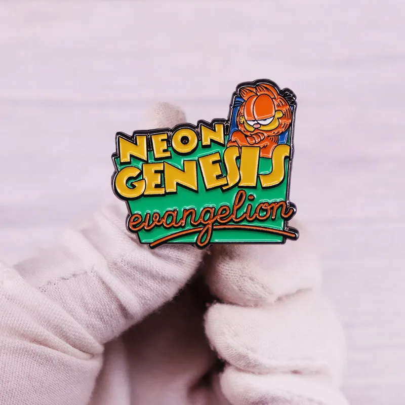 

XM-funny Creative cute anime linkage pin badge clothes backpack pin metal accessories personalized accessories gift copper badge