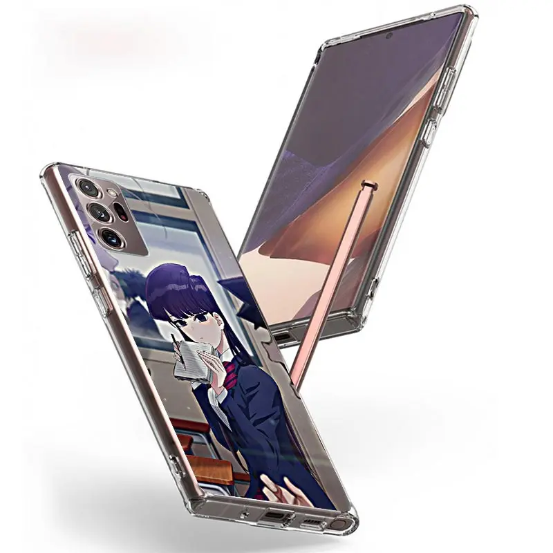 Чехол Komi для Samsung Galaxy S24 Ultra S23 Plus S22 + S21 S20 FE S10E S10 S9 S8 S7 Edge